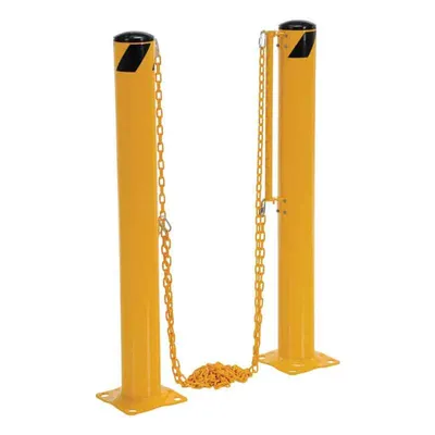 Vestil DCBB-42-5.5 Steel Dock Chain Barrier Bollard