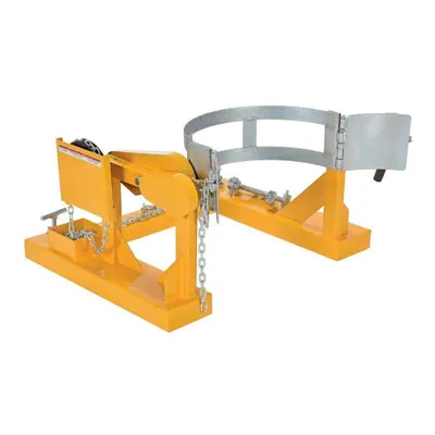 Vestil DCR-205-8 Fork Truck Drum Carrier/Rotator For Steel Drums