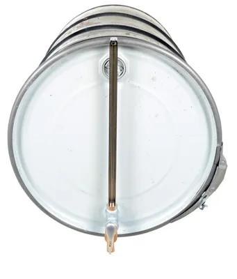 Vestil DGLI-4 Steel Horizontal Drum Gauge Level Indicator Fits 6