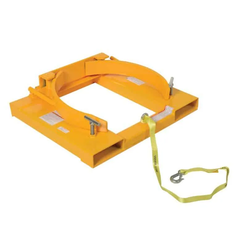 Vestil DGS-55-D Steel Deluxe Single Drum Gripper (1)