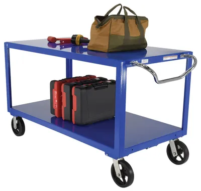 Vestil DH-MR2-3060 utility cart shown from an alternate angle