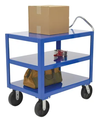 Vestil DH-PH4-2436-3 utility cart shown from an alternate angle