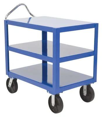 Vestil DH-PH4-2460-3 utility cart shown from an alternate angle