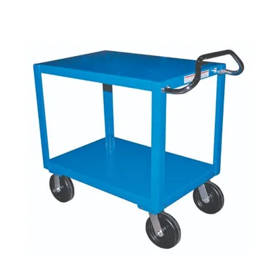 Vestil DH-PH4-2472 Heavy Duty Ergo Handle Cart with GFN Casters and Drain