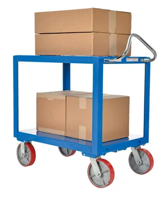 Vestil DH-PU2.4-2436 utility cart shown from an alternate angle