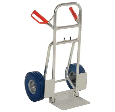 Vestil DHHT-250A-FD-UB hand truck shown from an alternate angle