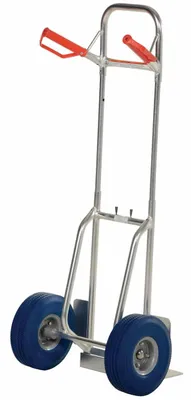 Vestil DHHT-250A-FD-UB hand truck shown from an alternate angle