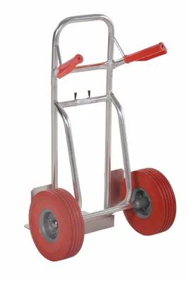 Vestil DHHT-250A-FD-UR hand truck shown from an alternate angle