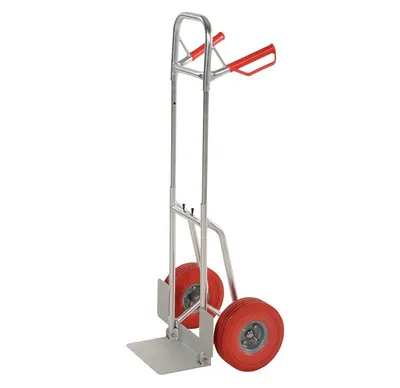 Vestil DHHT-250A-FD-UR hand truck shown from an alternate angle
