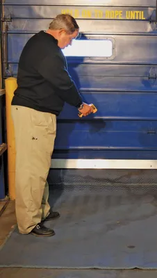Vestil DIB-96 loading dock equipment shown from an alternate angle