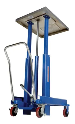 Vestil DIE-2430-DC-C lift table shown from an alternate angle