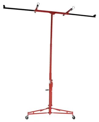 Vestil DPH-X-11 hoists and crane shown from an alternate angle