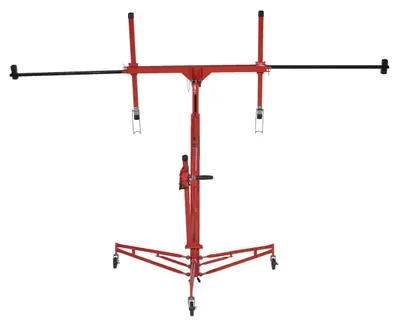Vestil DPH-X-11 hoists and crane shown from an alternate angle