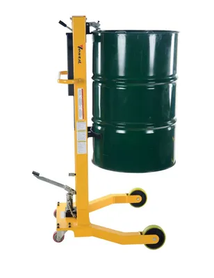Vestil DRUM-55-36 Steel Portable Drum Jack 4