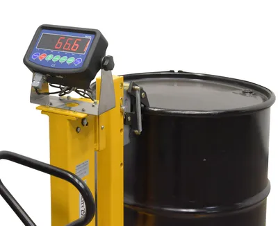 Vestil DRUM-55-SCL Steel Ergonomic Drum Truck with Scale 10