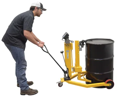 Vestil DRUM-55-SCL Steel Ergonomic Drum Truck with Scale 9