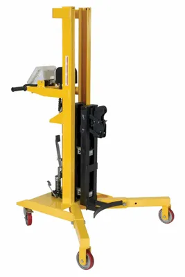 Vestil DRUM-55-SCL-E Steel Portable Ergonomic Drum Truck with Scale