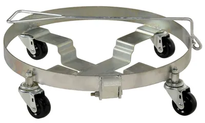 Vestil DRUM-DRH-HR-TLT Mobile Tilting Drum Dolly with Handle