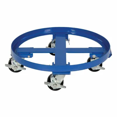 Vestil DRUM-HD Steel Heavy Duty Mobile Drum Dolly