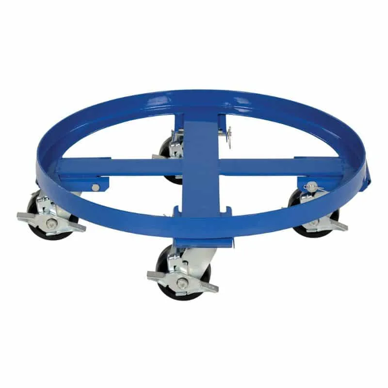 Vestil DRUM-HD Steel Heavy Duty Mobile Drum Dolly
