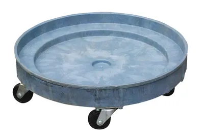Vestil DRUM-PDD Polyethylene Multi-Level Drum Dolly