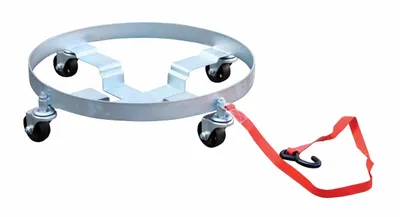 Vestil DRUM-QUAD-C Cast Iron Multi Purpose Quad Drum Dolly