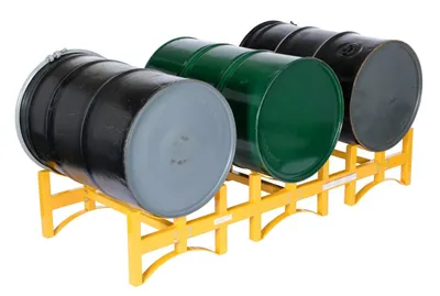 Vestil DRUM-RACK-3 shown from an alternate angle