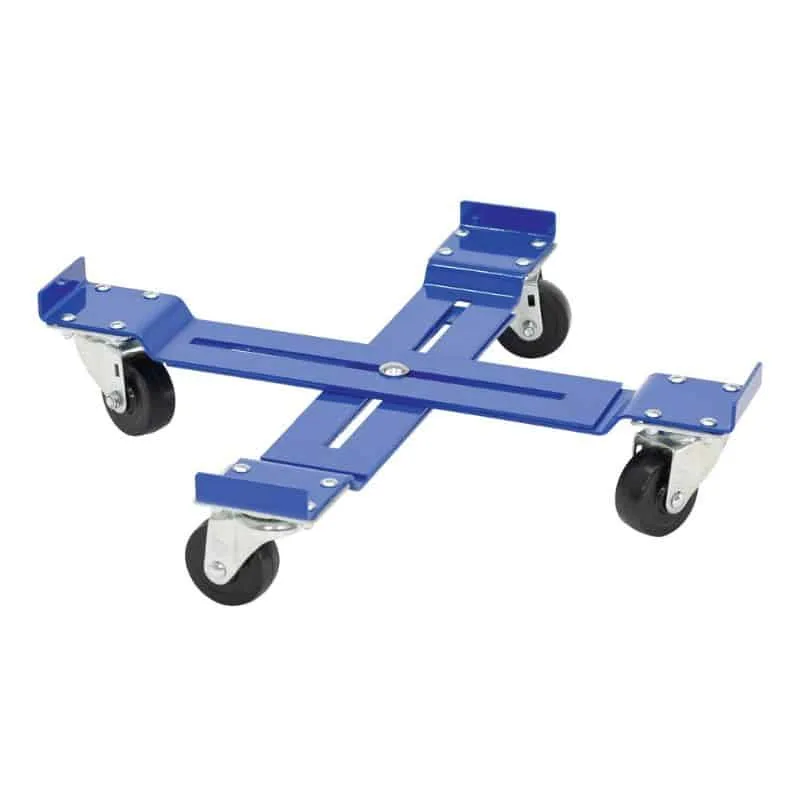 Vestil DRUM-X-H Drum Dolly-Adjustable with Hard Rubber