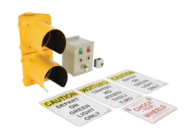 Vestil DTS-10 Aluminum Dock Traffic System