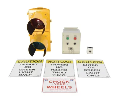 Vestil DTS-10 Aluminum Dock Traffic System 3