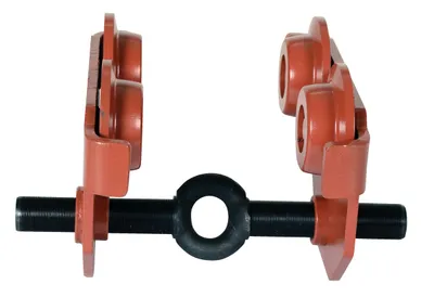 Vestil E-MT-2 Steel Push Eye Manual Trolley 2