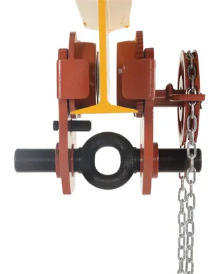 Vestil E-MT-8-C Steel Geared Eye Manual Trolley 2