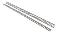 Vestil E-TRK-10-GY-2PK Steel E-Track