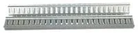 Vestil E-TRK-10-ZN-10PK Steel Zinc Plated E-Track 1