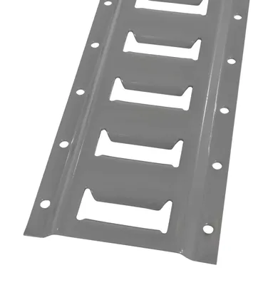 Vestil E-TRK-2-GY-10PK Steel E-Track 2