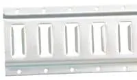 Vestil E-TRK-2-ZN-2PK Steel Zinc Plated E-Track 2