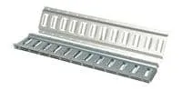 Vestil E-TRK-2-ZN-4PK Steel Zinc Plated E-Track