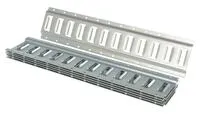 Vestil E-TRK-2-ZN-6PK Steel Zinc Plated E-Track