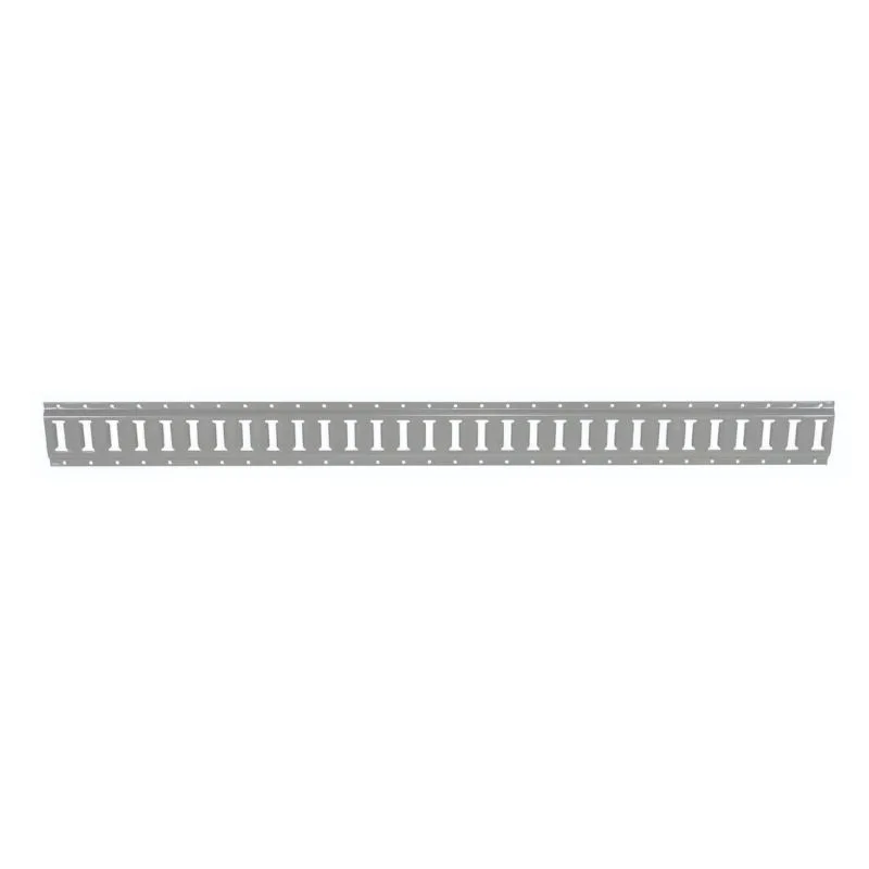 Vestil E-TRK-5-GY-1PK Steel Zinc Plated E-Track