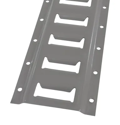 Vestil E-TRK-5-GY-2PK loading dock equipment shown from an alternate angle