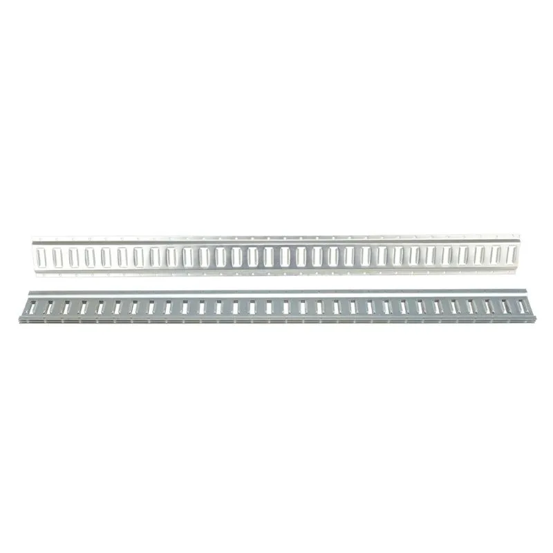 Vestil E-TRK-5-ZN-4PK Steel Zinc Plated E-Track