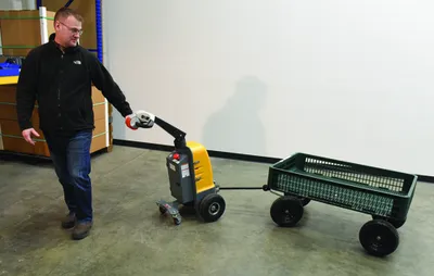 Vestil E-TUG-10 Steel Electric Powered Tugger
