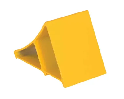 Vestil EALUM-YEL Aluminum Wheel Chock 2