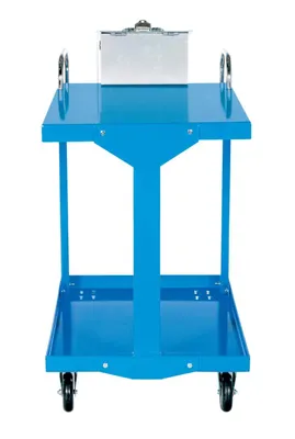 Vestil EASY-A-2436-WT Steel Easy Access Stock Truck with Work Table 3