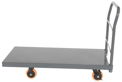Vestil ECSPT-2448-C1B Steel Smooth Deck Platform Truck 5