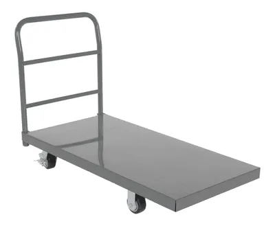 Vestil ECSPT-2448-C27A Steel Smooth Deck Platform Truck