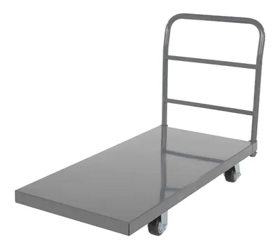 Vestil ECSPT-2448-C27A Steel Smooth Deck Platform Truck 2
