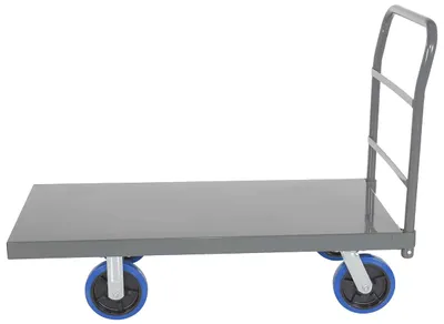 Vestil ECSPT-2448-C2D Steel Smooth Deck Platform Truck 5