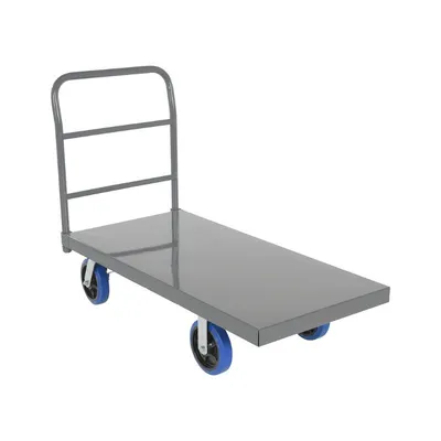 Vestil ECSPT-2448-C2D Steel Smooth Deck Platform Truck