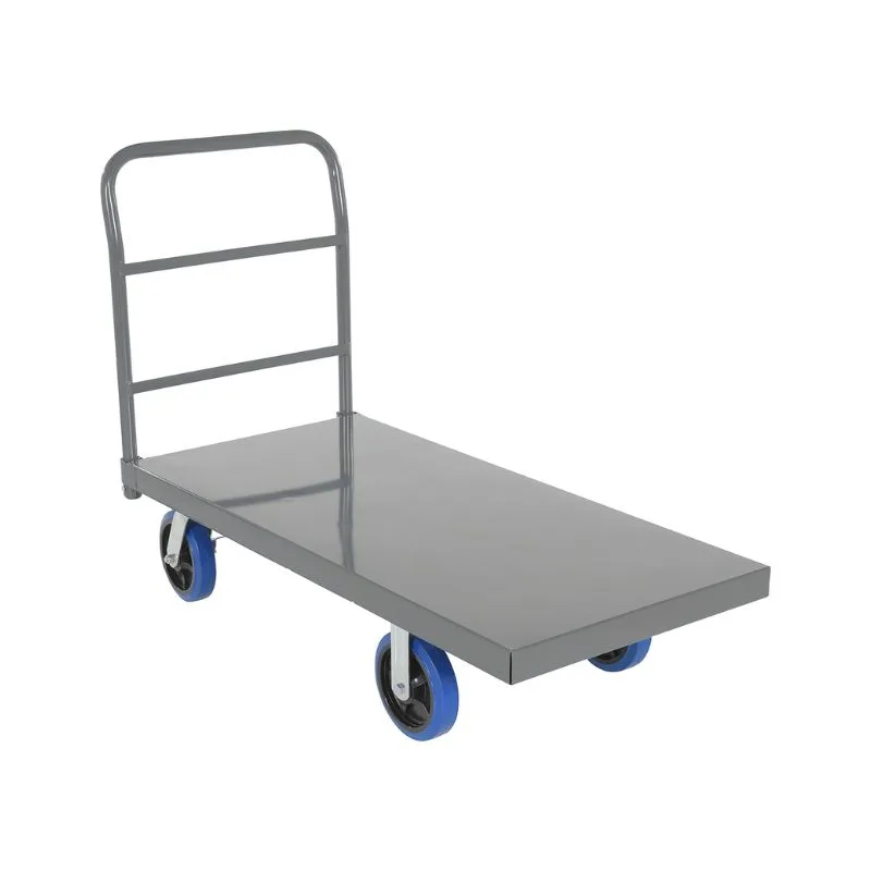 Vestil ECSPT-2448-C2D Steel Smooth Deck Platform Truck